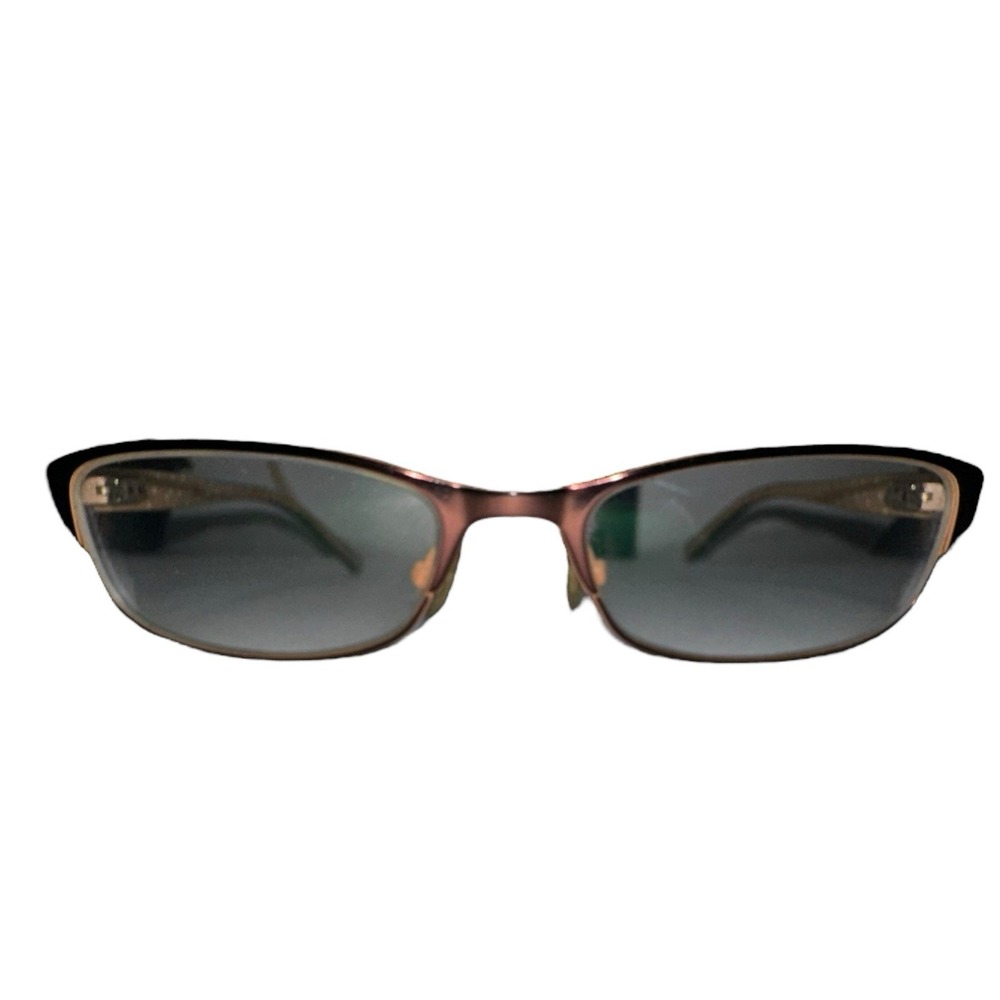 Kate Spade Ambrosette JUV Brown Metal Full Rim Eyeglasses Frames 52-17 135 11860 - Picture 3 of 15